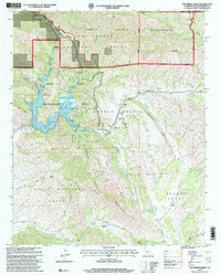 Tar Spring Ridge 1995 topographic map thumbnail