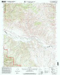 Taylor Canyon 1995 topographic map thumbnail