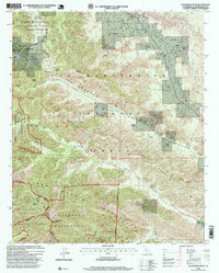 Telegraph Peak 1996 topographic map thumbnail