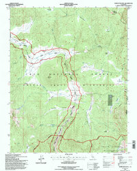 Templeton Mtn topographic map thumbnail
