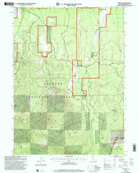 Tennant 2001 topographic map thumbnail