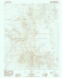 Eagle Crags 1987 topographic map thumbnail
