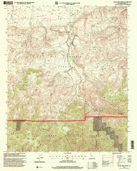 Eagle Rest Peak 1995 topographic map thumbnail