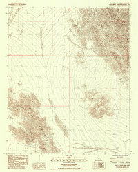 East of Dale Lake 1985 topographic map thumbnail