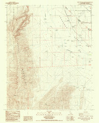 East of Echo Canyon 1987 topographic map thumbnail