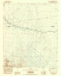 East of Granite Pass 1983 topographic map thumbnail