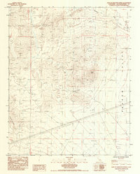 East of Kingston Spring 1984 topographic map thumbnail