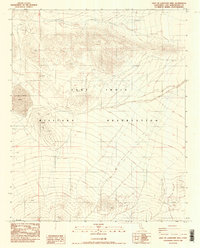 East of Langford Well 1986 topographic map thumbnail