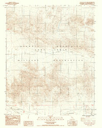 East of Leach Lake 1984 topographic map preview