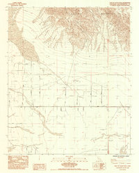East of Valley Mtn. topographic map thumbnail