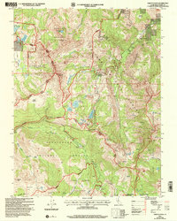 Ebbetts Pass 2001 topographic map thumbnail