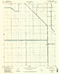 El Rico Ranch 1954 topographic map thumbnail