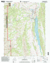 Elk Creek 1996 topographic map thumbnail