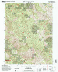 Elk Mountain 1996 topographic map thumbnail