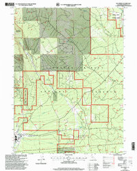Elk Spring 1998 topographic map thumbnail