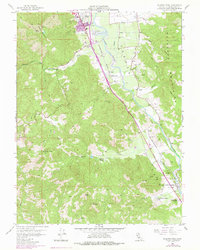 Elledge Peak 1958 topographic map thumbnail