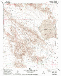 Emerson Lake 1954 topographic map thumbnail
