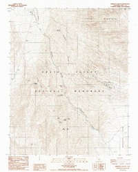 Emigrant Canyon 1986 topographic map thumbnail