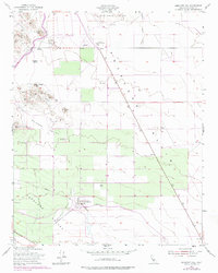 Emigrant Hill 1953 topographic map thumbnail