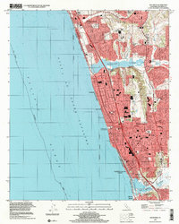 Encinitas 1997 topographic map thumbnail