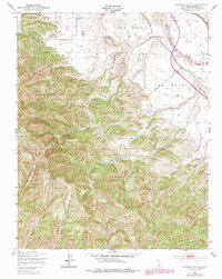 Espinosa Canyon 1949 topographic map thumbnail