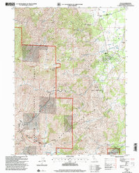 Etna 2001 topographic map thumbnail