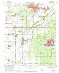 Exeter 1950 topographic map thumbnail