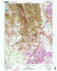 Fairfield North 1951 topographic map thumbnail