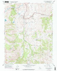 Fales Hot Springs 1954 topographic map thumbnail