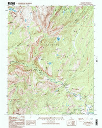 Falls Ridge 1992 topographic map thumbnail
