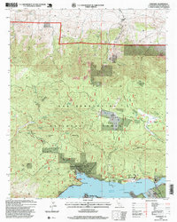 Fawnskin 1996 topographic map thumbnail