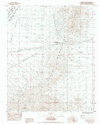 Fenner Spring 1984 topographic map preview
