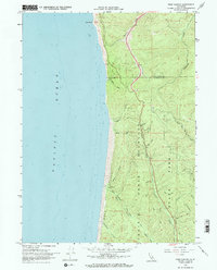 Fern Canyon 1966 topographic map thumbnail