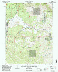 Ferris Creek 1994 topographic map thumbnail