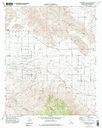 Fifteenmile Valley 1971 topographic map thumbnail