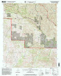 Figueroa Mountain 1995 topographic map thumbnail