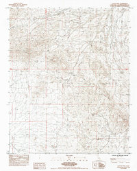 Flattop Mtn 1984 topographic map thumbnail