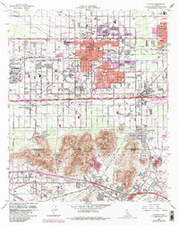 Fontana 1967 topographic map thumbnail