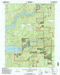 Forbestown 1994 topographic map thumbnail