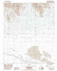 Ford Dry Lake 1983 topographic map thumbnail