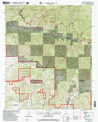 Forest Falls 1996 topographic map thumbnail