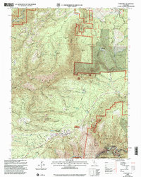 Foresthill 2000 topographic map thumbnail