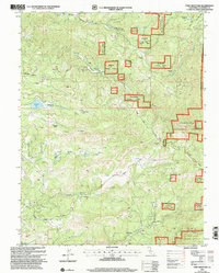 Fort Mountain 2001 topographic map thumbnail