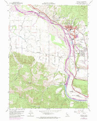 Fortuna 1959 topographic map thumbnail