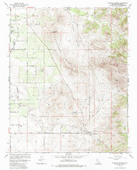Fountain Springs 1965 topographic map thumbnail