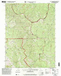 Four Corners Rock 1997 topographic map thumbnail
