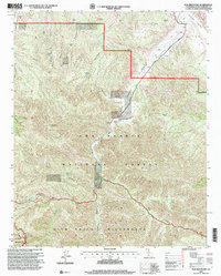 Fox Mountain 1995 topographic map preview