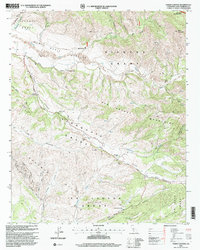 Foxen Canyon 1995 topographic map thumbnail