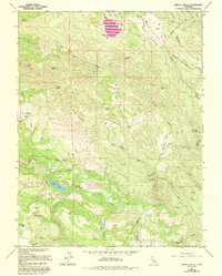 Jericho Valley 1958 topographic map thumbnail