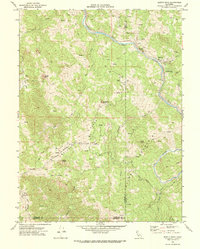 Jewett Rock 1969 topographic map thumbnail